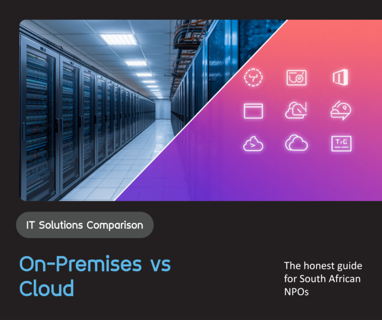 On-Premises vs Cloud for SA NPOs: The Honest Guide